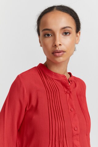 Camicia da donna 'MARRAKECH' di ICHI in rosso