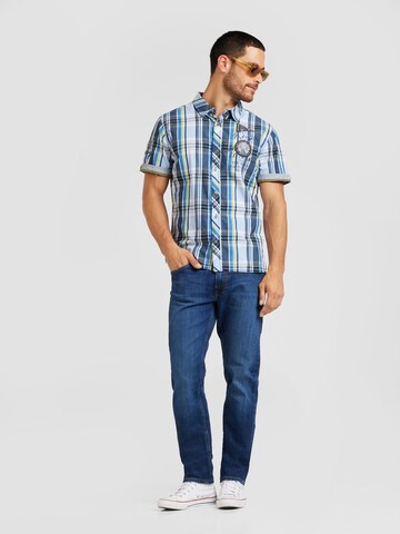 CAMP DAVID Regular fit Overhemd 'Cruise North' in Blauw