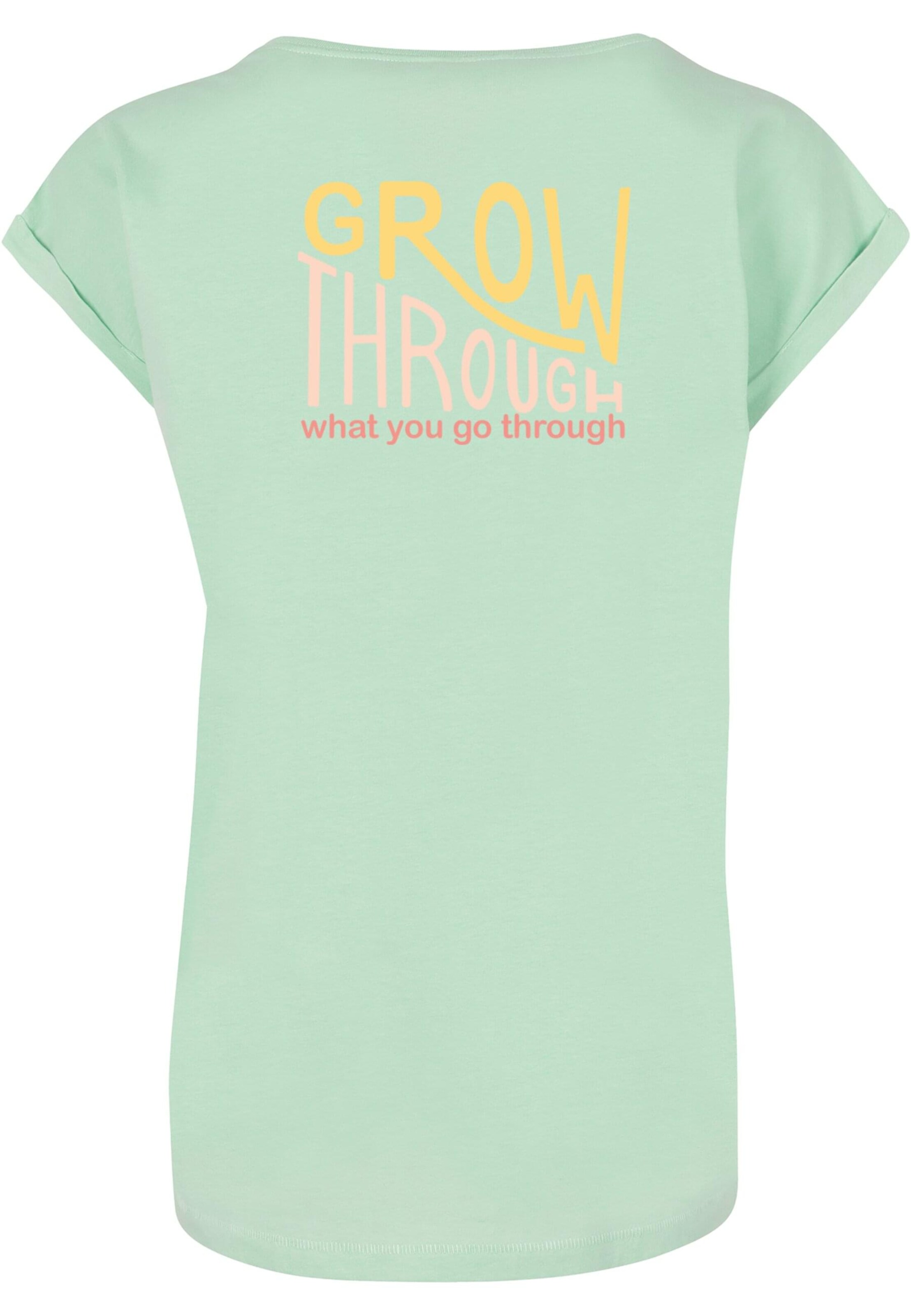 Merchcode Shirt 'Spring - Grow through 1' in Groen