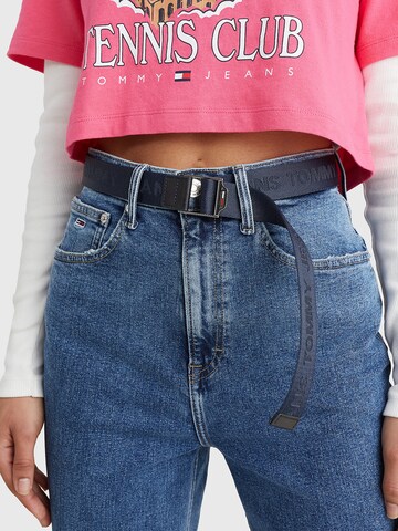 Ceinture Tommy Jeans en bleu : devant