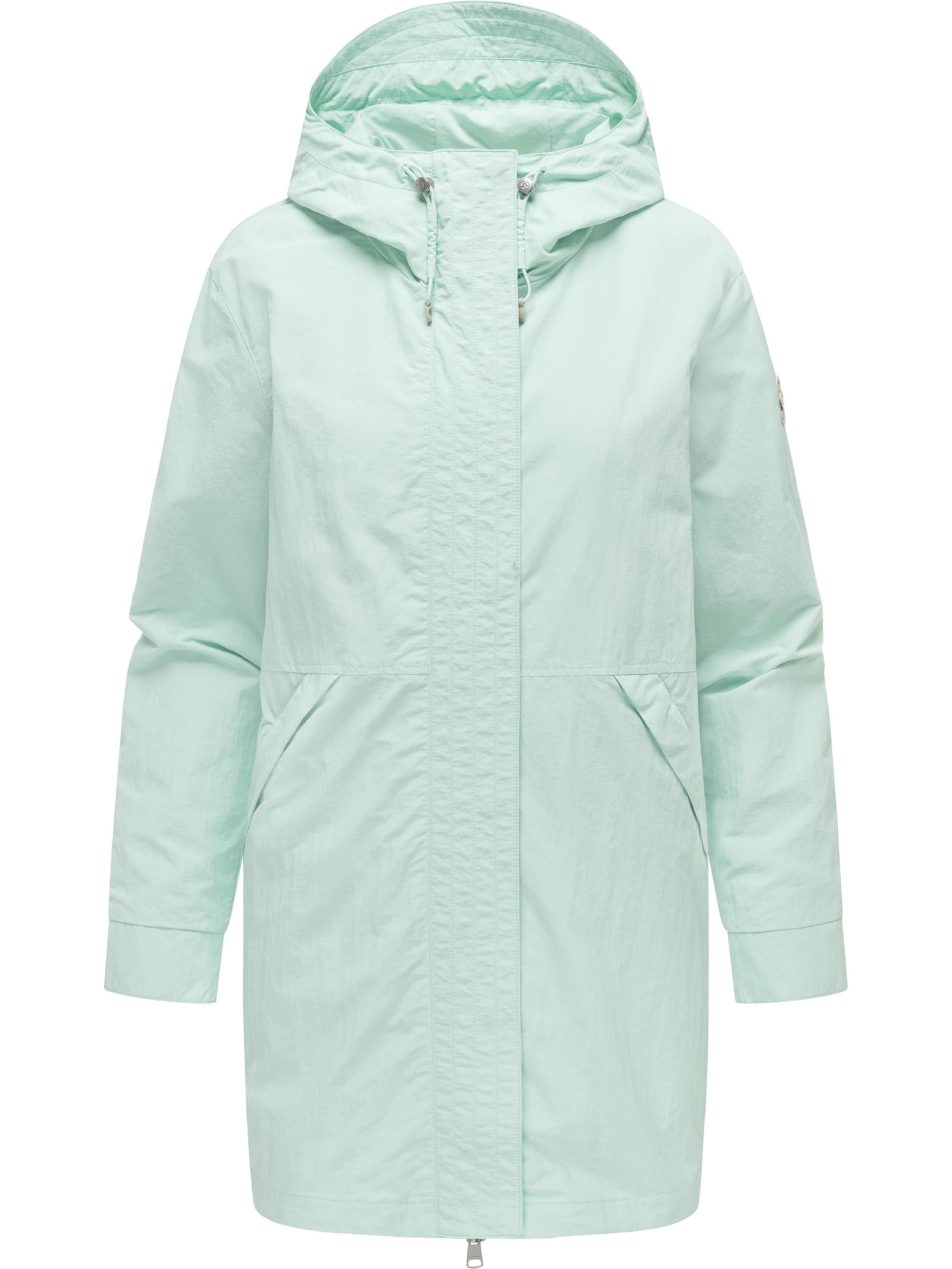 Ragwear Tussenmantel 'Lamyja A' in Groen: voorkant