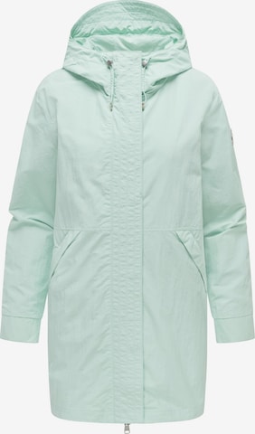 Manteau mi-saison 'Lamyja A' Ragwear en vert : devant