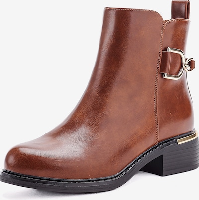 Elara Stiefelette in kastanienbraun, Produktansicht