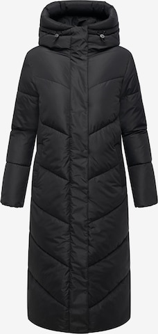 Manteau d’hiver MARIKOO en noir : devant