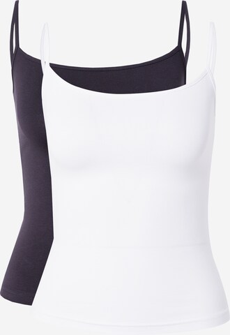 WEEKDAY Top 'Bell' in Black: front