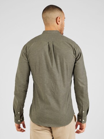 Lindbergh Slim fit Overhemd in Groen