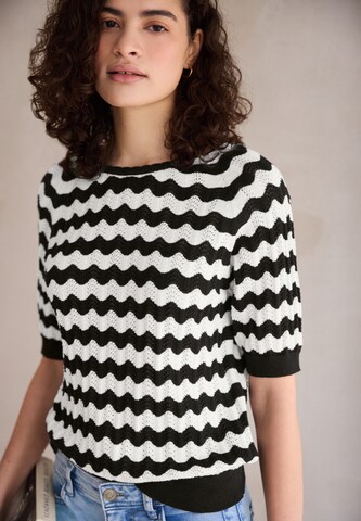 Street One Studio Pullover in Schwarz: Vorderseite