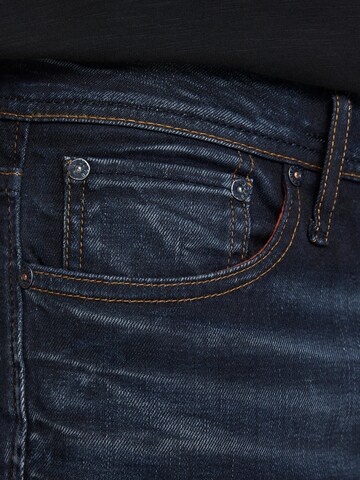 JACK & JONES Slimfit Jeans 'Tim' in Blau