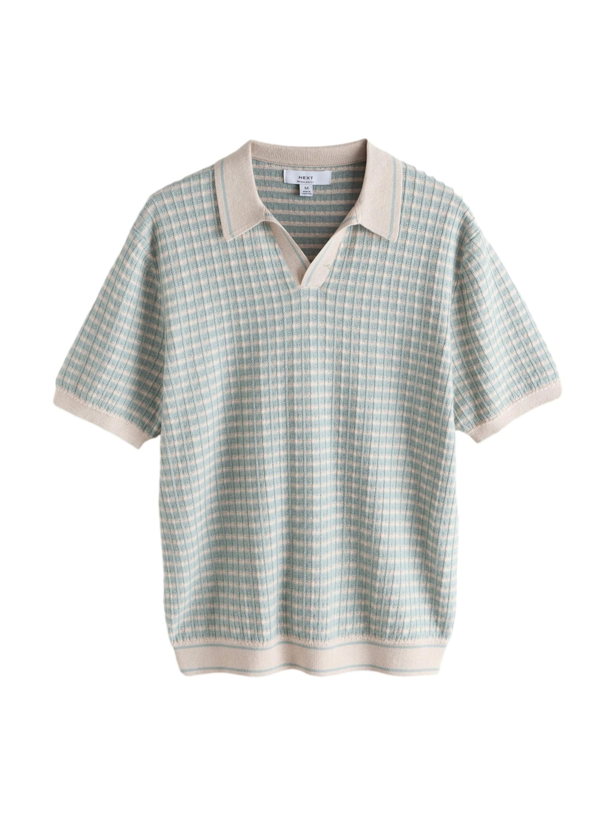 Next Shirt in Blue: front