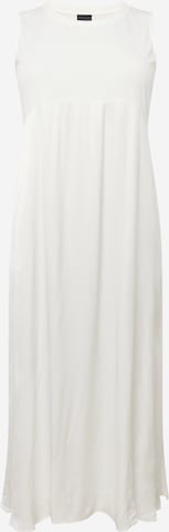 Persona by Marina Rinaldi - Vestido 'ONDATA' em branco: frente