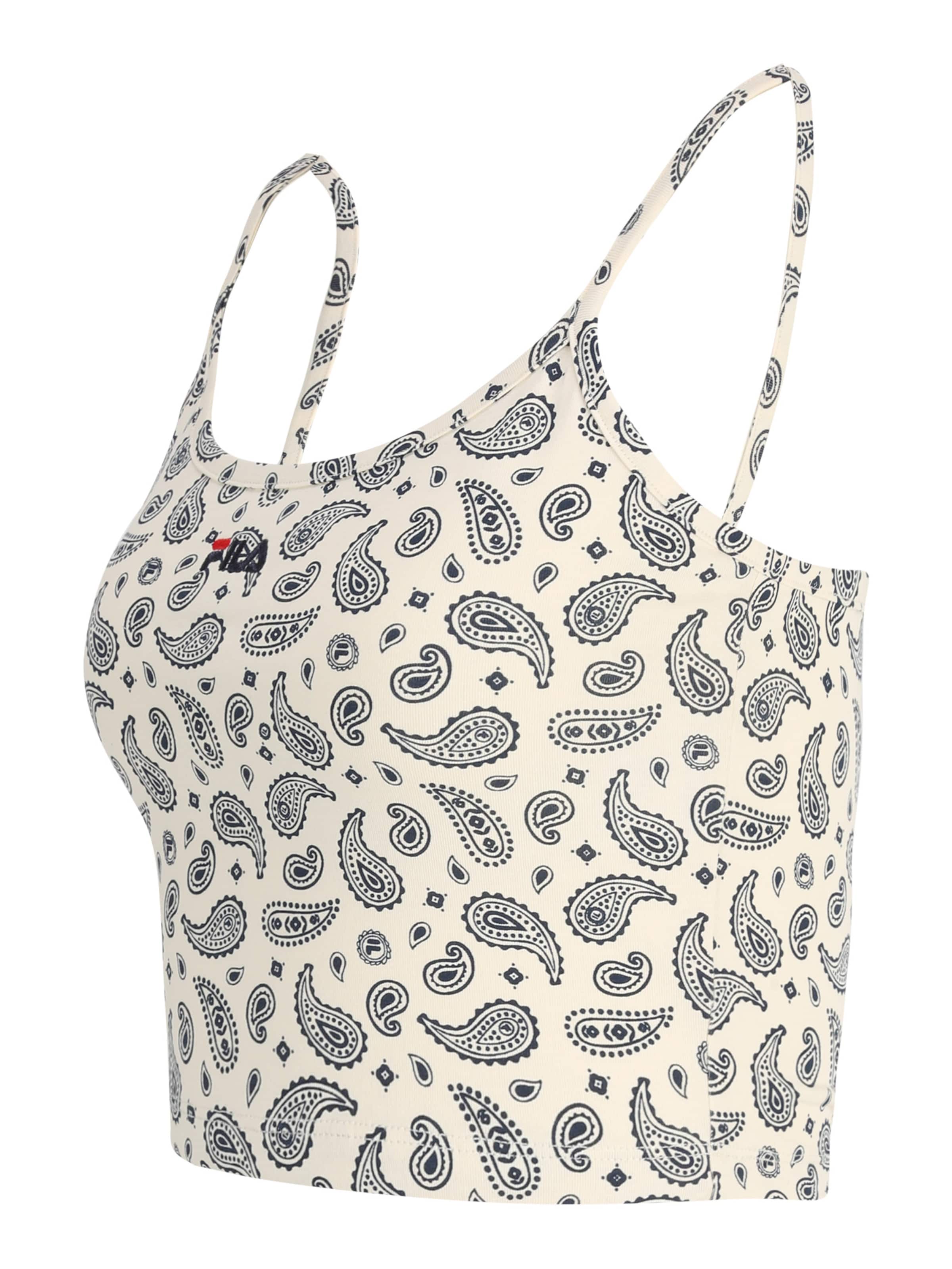 FILA Топ 'LUXOR' в бяло