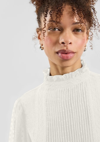 QS Bluse in Weiß