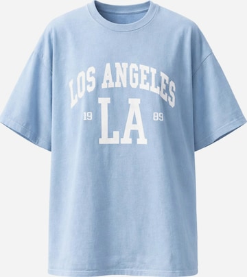 Worldclassca Oversizeshirt 'Oversize T-Shirt' in Blau: Vorderseite