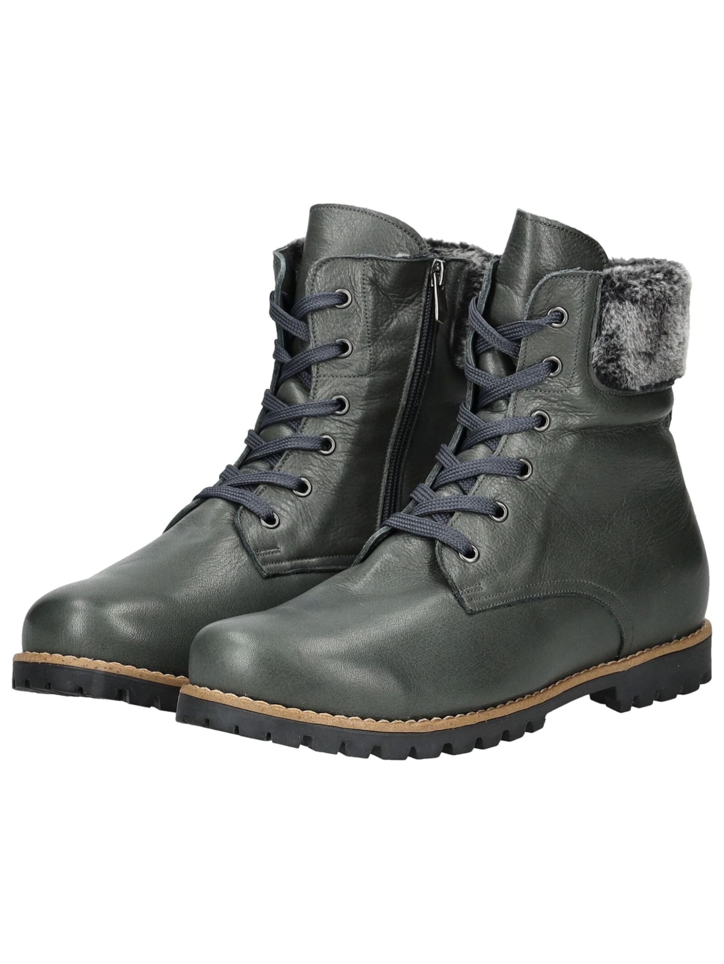 ANDREA CONTI Schnürstiefelette in Schwarz