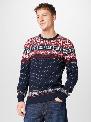 Lindbergh Sweater in Blue: front