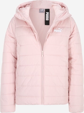 PUMA Athletic Jacket in Pink: front