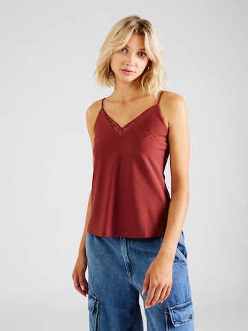 ABOUT YOU Top 'Mandy' in Brown: front