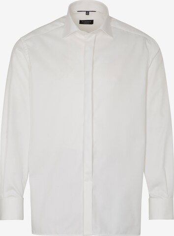 ETERNA Comfort fit Button Up Shirt in White: front