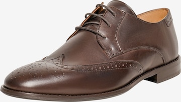Henry Stevens Lace-Up Shoes 'Wallace FBD' in Brown: front