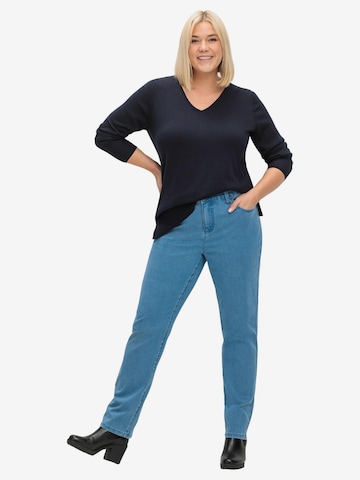 SHEEGO Pullover in Blau