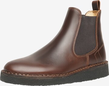 Henry Stevens Chelsea Boots 'Betty CB-038' in Brown: front