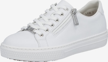 Rieker Низкие кроссовки в Белый: спереди
