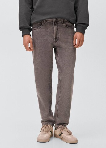 MANGO TEEN Regular Jeans 'Regfit' in Grey: front