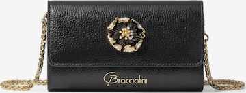 Braccialini - Bolso de noche 'Lady Wallet' en negro: frente