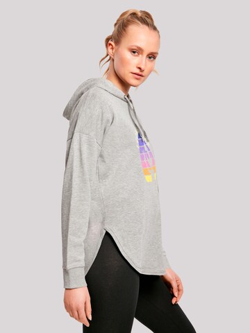 F4NT4STIC Sweater 'Alien Peace Sunset' in Grey