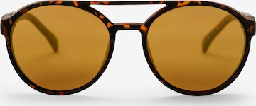 Lunettes de soleil 'RICKARD' CHPO en marron : devant