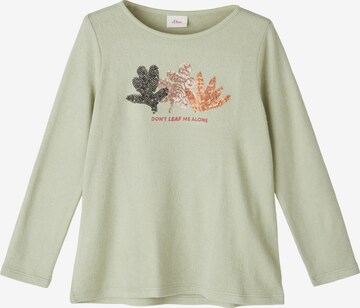 s.Oliver Shirt in Green: front