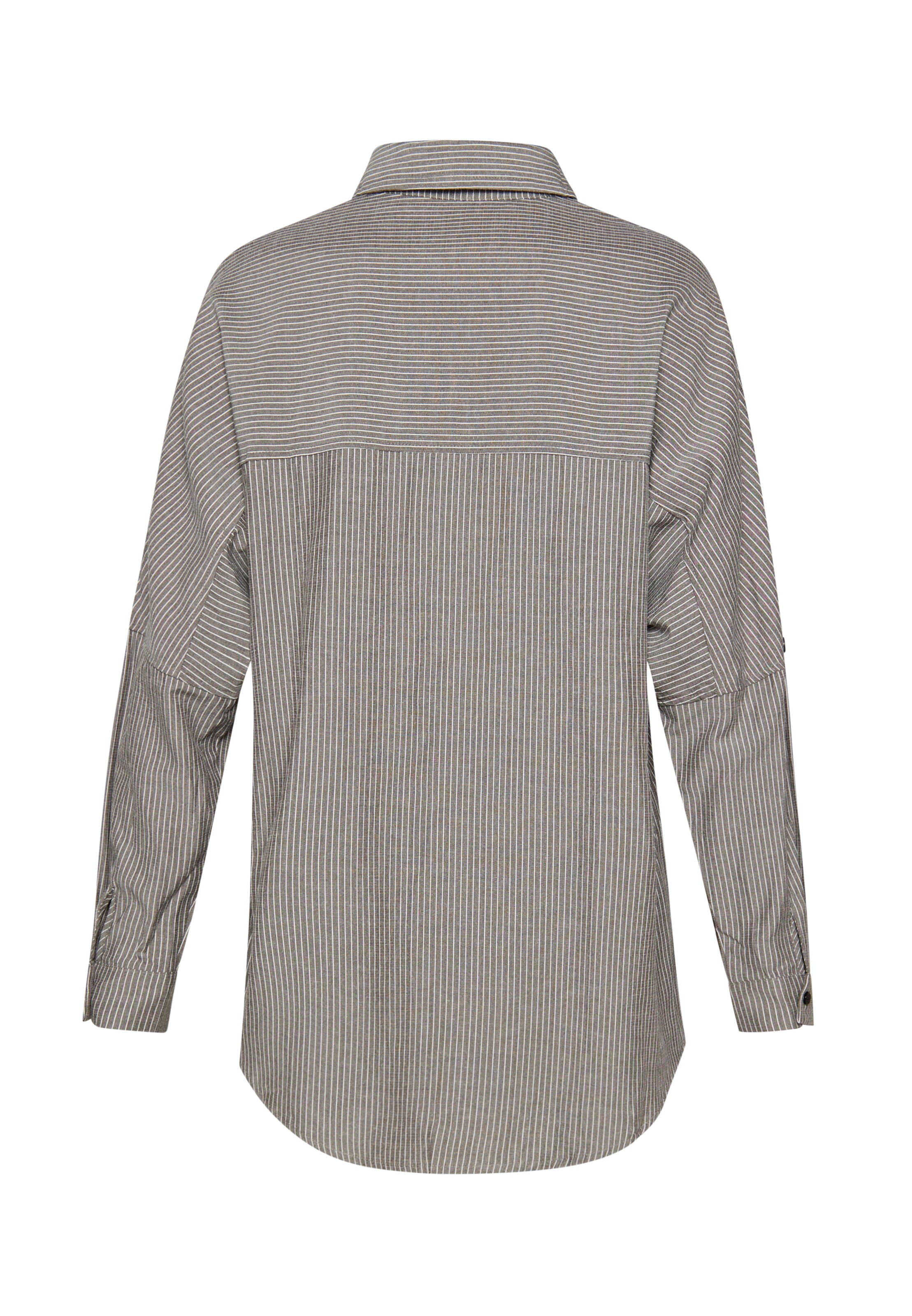 SANIKA Bluse 'Classik Look' in Grau