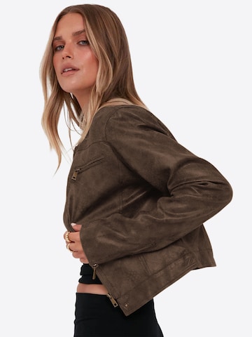 Imily Bela Prechodná bunda - Hnedá