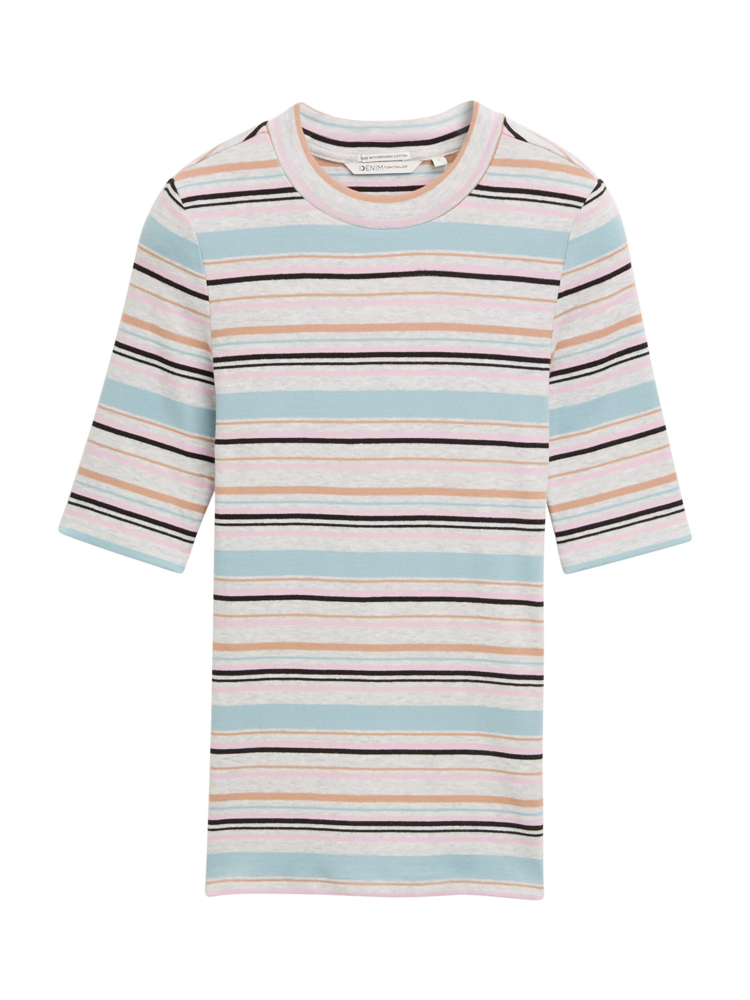 TOM TAILOR DENIM Shirt in Wit: voorkant