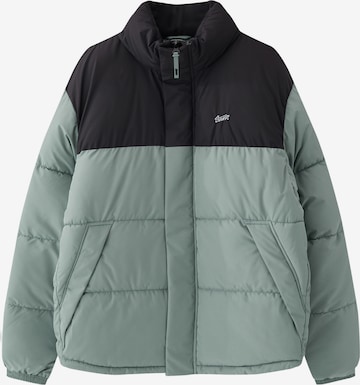 Veste mi-saison Pull&Bear en vert : devant