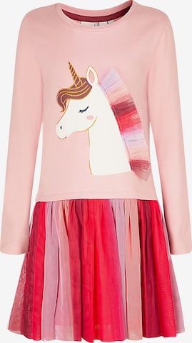 rožinė happy girls Suknelė: priekis