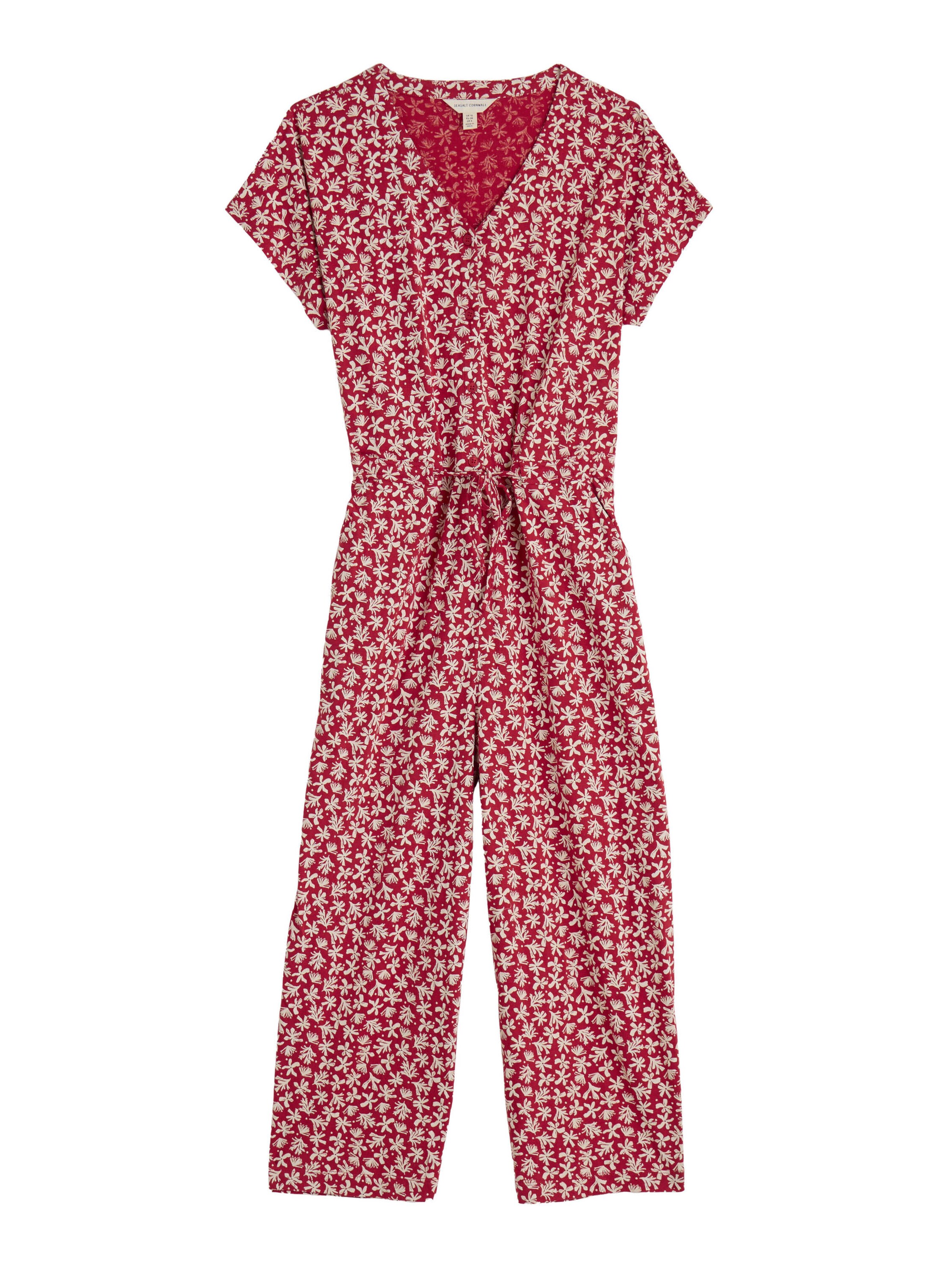 Seasalt Cornwall Haalari 'Rose Trellis' värissä punainen: etupuoli