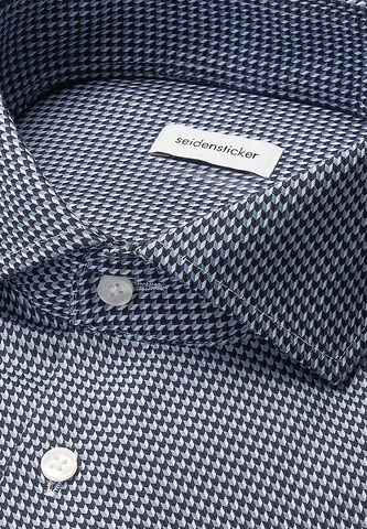 Coupe regular Chemise business SEIDENSTICKER en bleu