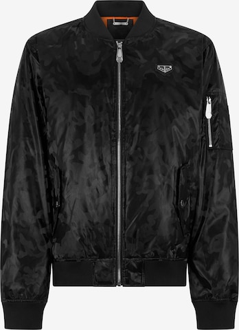 Giacca di mezza stagione di Philipp Plein in nero: frontale