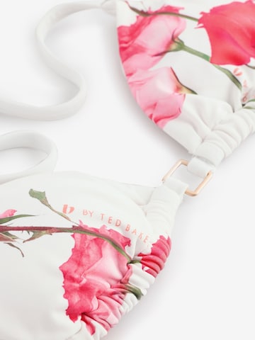 B by Ted Baker Треугольник Верх бикини в Белый