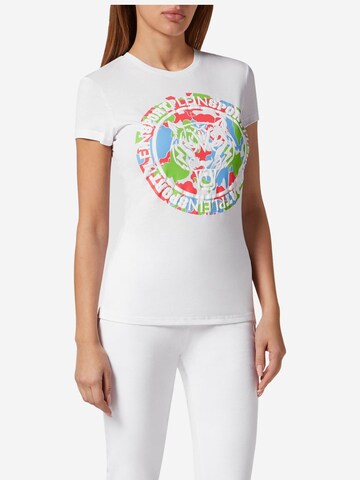 Plein Sport Shirt 'Carbon Tiger' in White