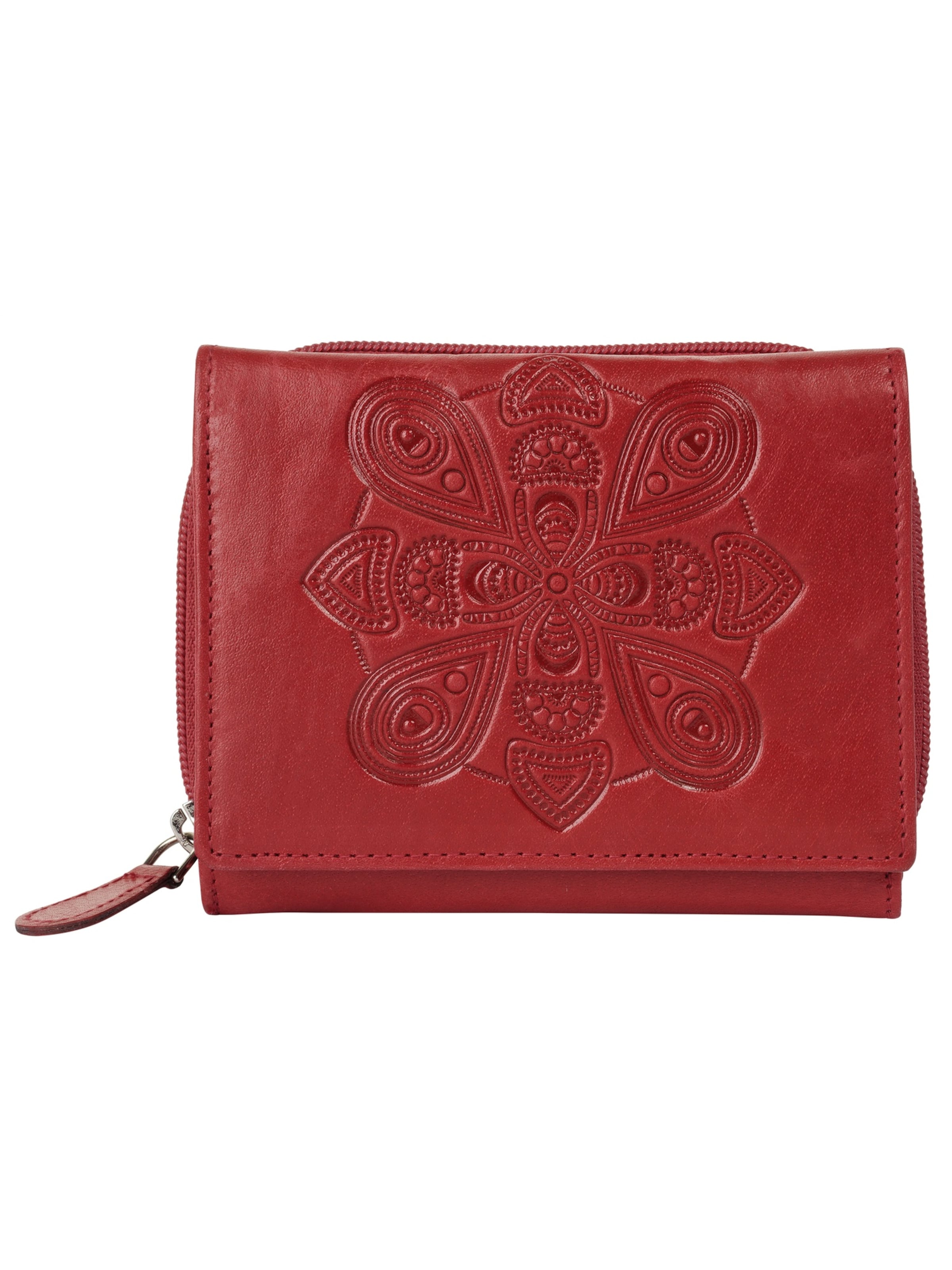 Porte-monnaies 'MANDALA' Bruno Banani en rouge : devant