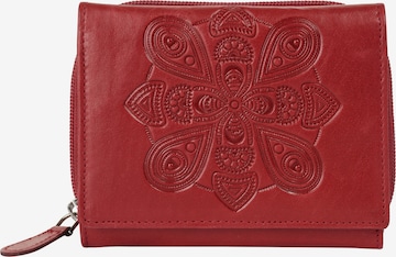 Porte-monnaies 'MANDALA' Bruno Banani en rouge : devant