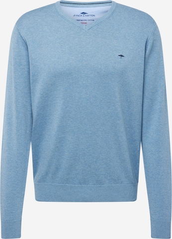 Pull-over FYNCH-HATTON en bleu : devant