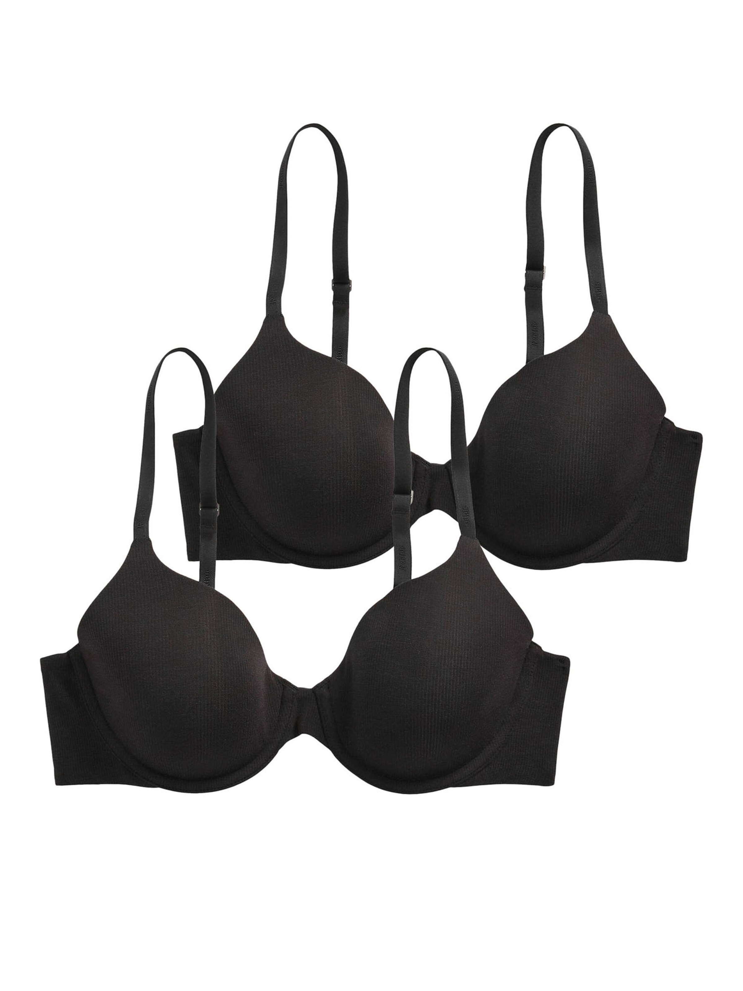 Polo Ralph Lauren Bra ' Polo Essentials ' in Black: front