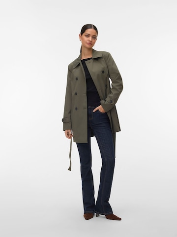 VERO MODA Tussenmantel 'VMChelsea Olivia' in Groen