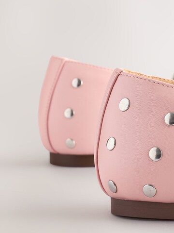 Next Ballet Flats with Strap 'Forever Comfort®' in Pink