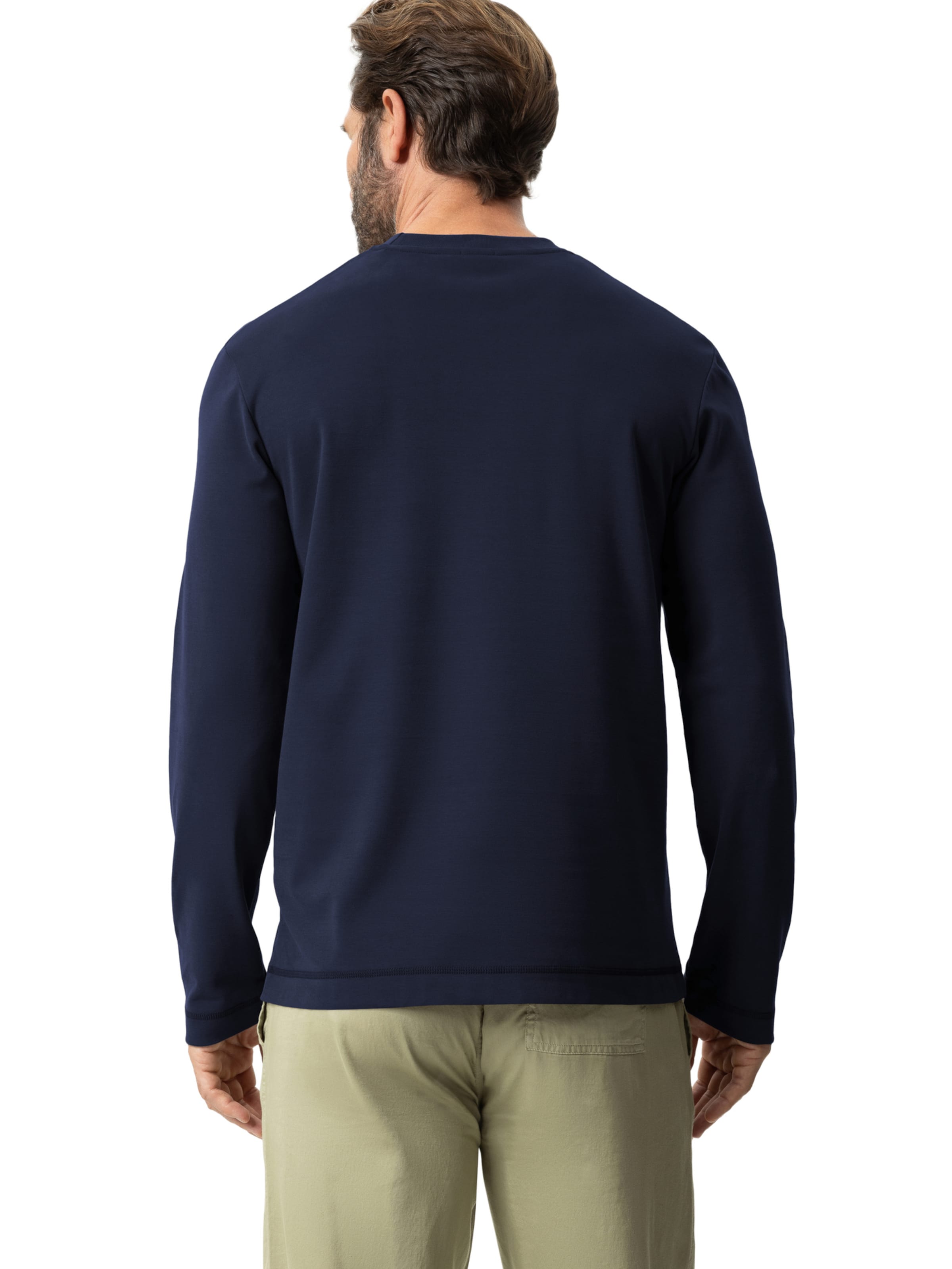T-Shirt ' Serie Serious Essentials ' Mey en bleu