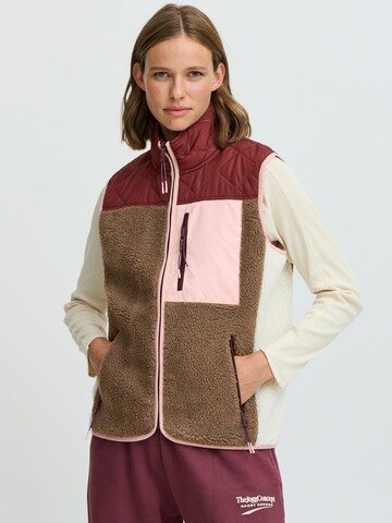 Gilet 'JC BERRI' di The Jogg Concept in marrone: frontale