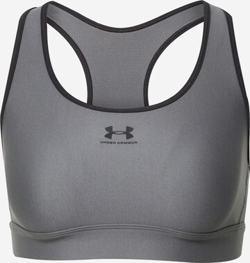 Reggiseno sportivo 'Authentics' di UNDER ARMOUR in grigio: frontale